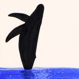 Humpback Breaching by Wyland Original