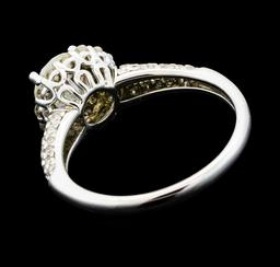 1.81 ctw Diamond Ring - 14KT White Gold