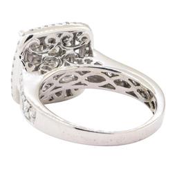 1.15 ctw Diamond Ring - 14KT White Gold