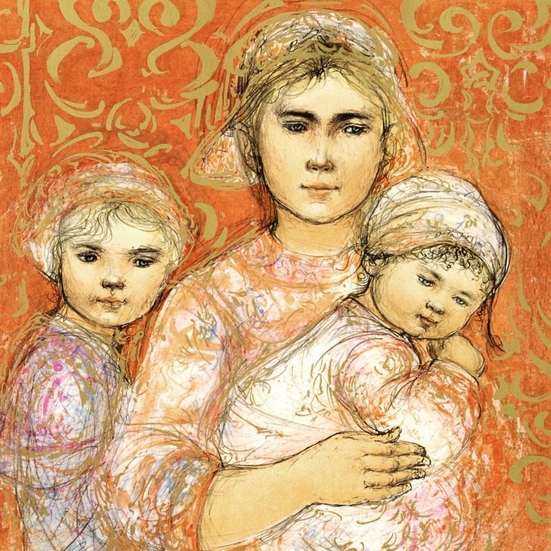 Jenet, Mary and Wee Jenet by Hibel (1917-2014)