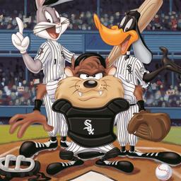 At the Plate (White Sox) by Looney Tunes