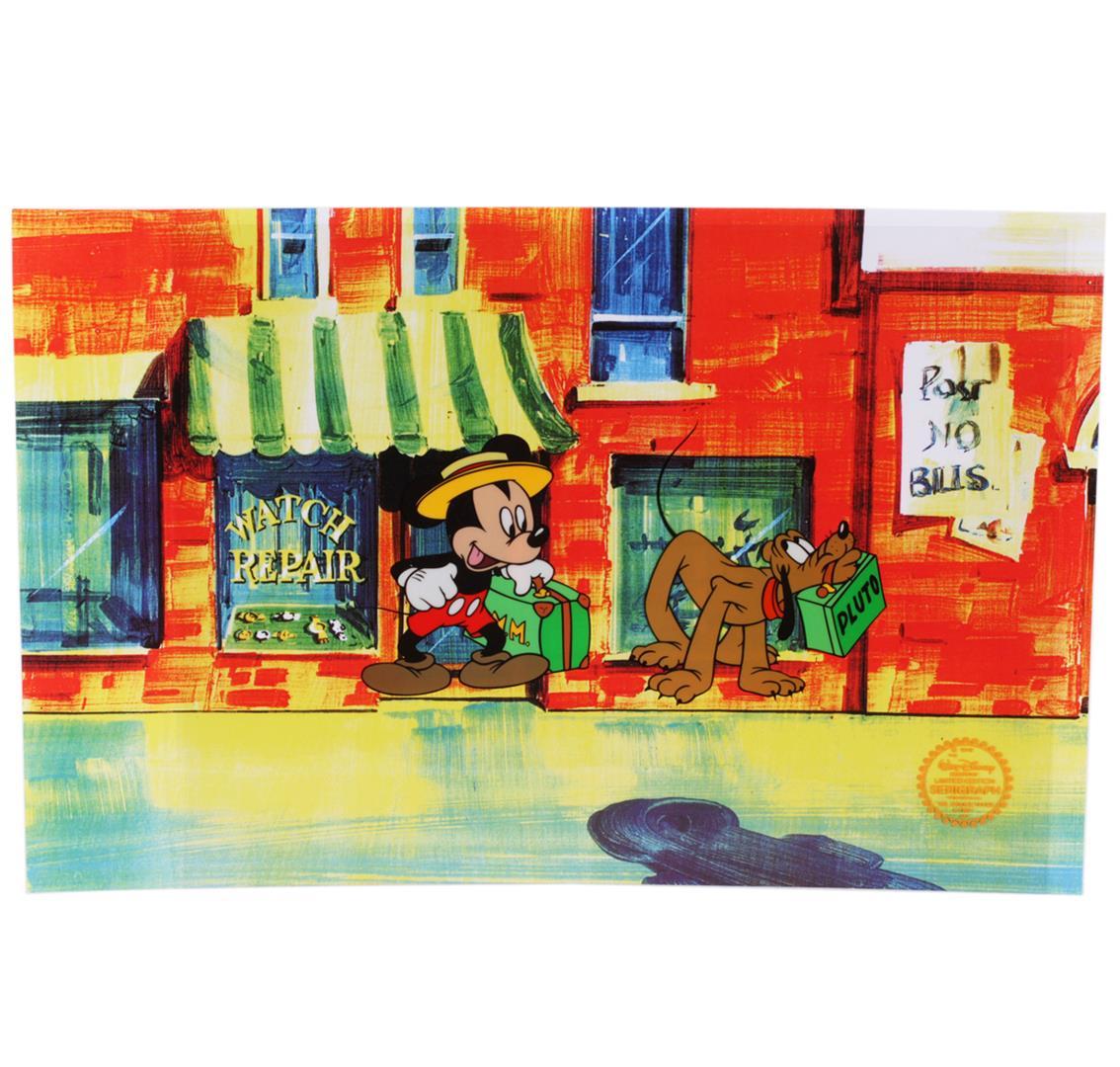 Mr. Mouse Takes A Trip by The Walt Disney Company Limited Edition Serigraph