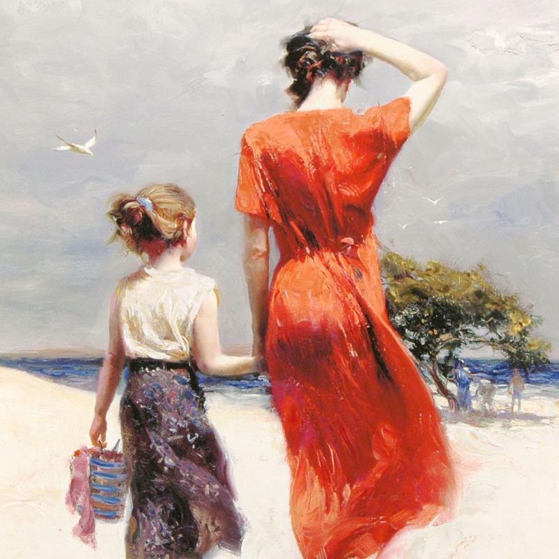 Afternoon Stroll by Pino (1939-2010)