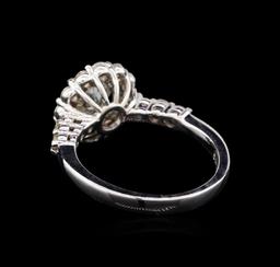 14KT White Gold 1.83 ctw Diamond Ring