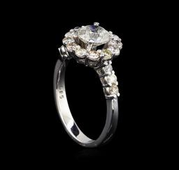 14KT White Gold 1.83 ctw Diamond Ring