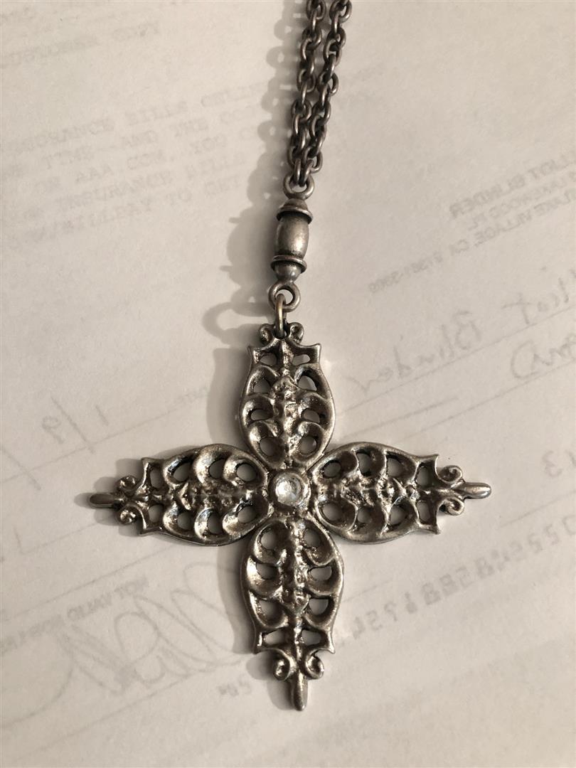 Biblia Cross (Historic Church) Necklace