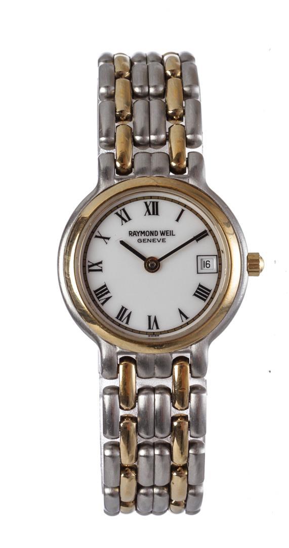 Raymond Weil Geneve Quartz Stainless Steel Wristwatch