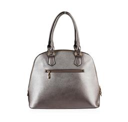 Metallic  Silver Rush Handbag