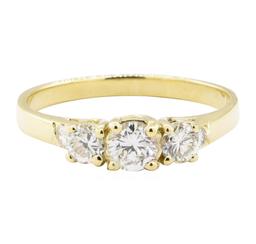 0.75 ctw Diamond Ring - 14KT Yellow Gold