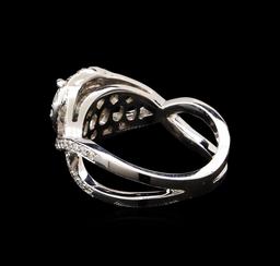 1.38 ctw Diamond Ring - 14KT White Gold