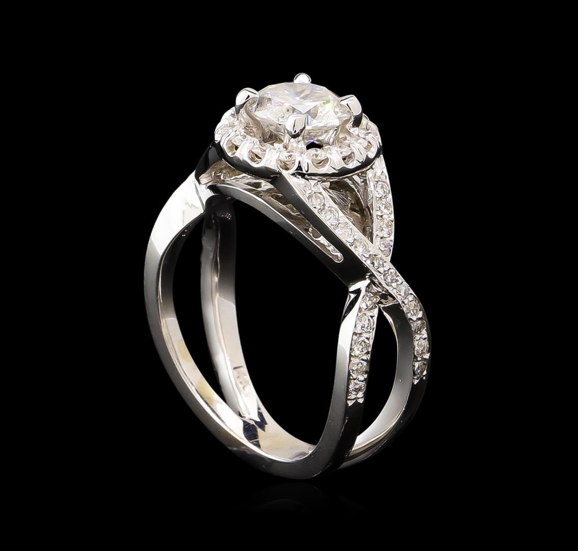 1.38 ctw Diamond Ring - 14KT White Gold