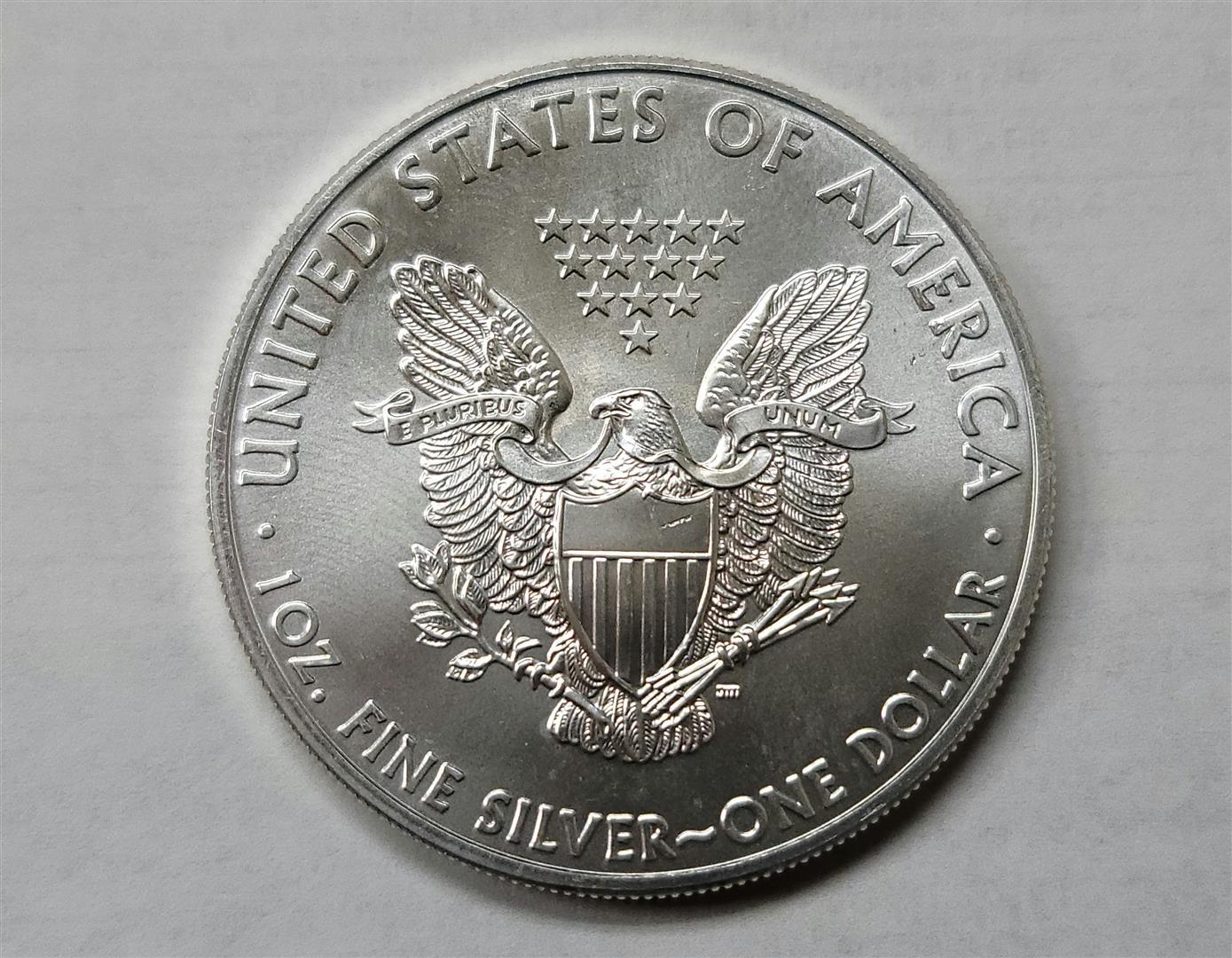 2011 American Silver Eagle .999 Fine Silver Dollar Coin