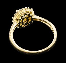 1.20 ctw Diamond Ring - 14KT Yellow Gold