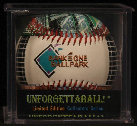 Unforgettaball! "Bank One Ballpark" Collectable Baseball