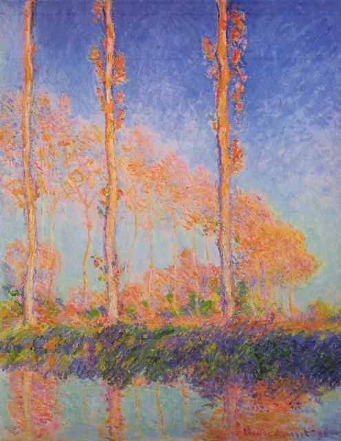 Claude Monet - Poplars at Philadelphia