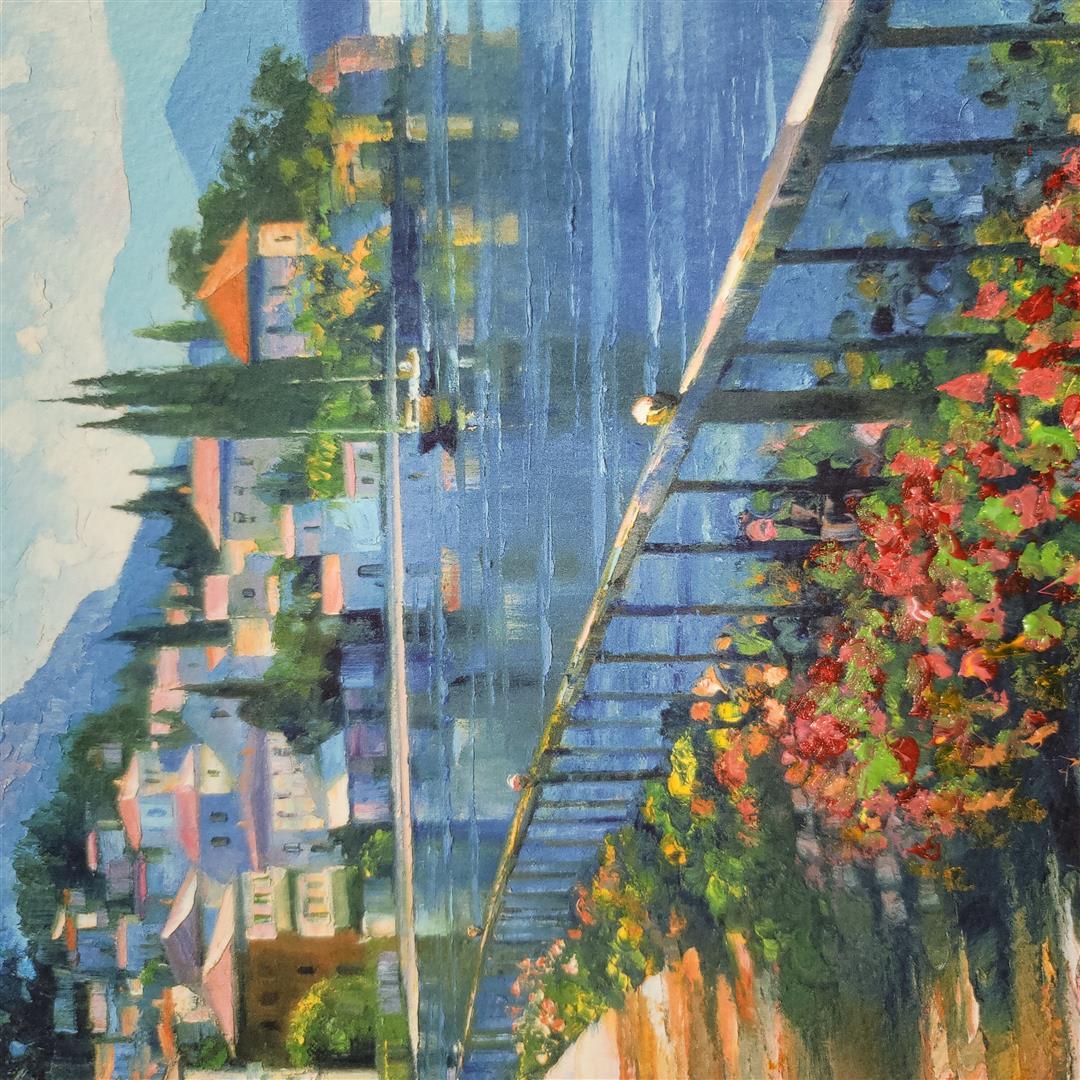 "Sunlit Stroll" by Howard Behrens - Signed, Numbered, & Embellished