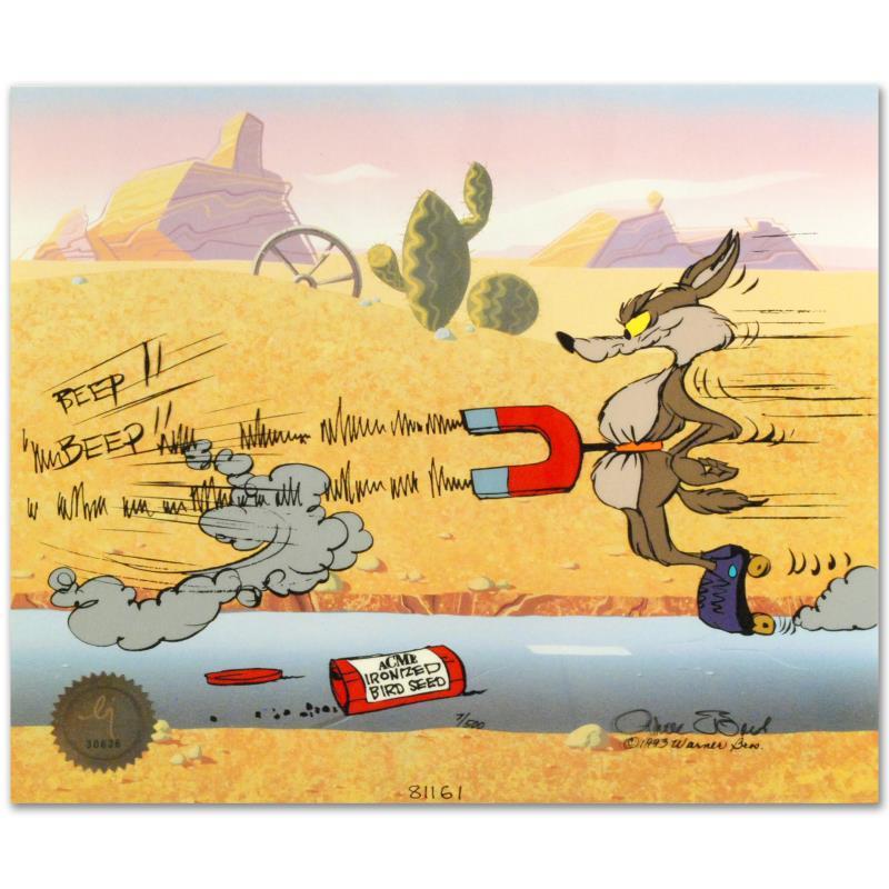 "Road Runner and Coyote: Acme Birdseed" Limited Edition Animation Cel Edition wi