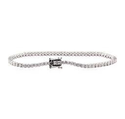 4.76 ctw Diamond Bracelet - 14KT White Gold