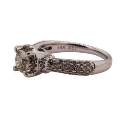 1.24 ctw Diamond Ring - 14KT White Gold