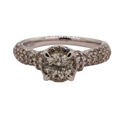 1.24 ctw Diamond Ring - 14KT White Gold