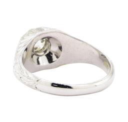 0.70 ctw Diamond Ring - 14KT White Gold