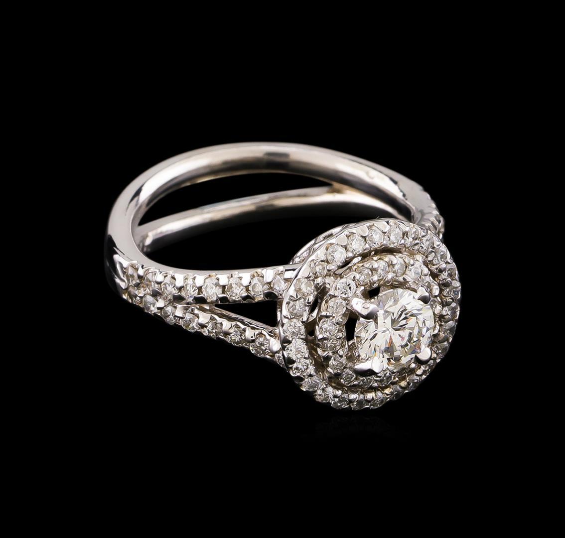 1.14 ctw Diamond Ring - 14KT White Gold