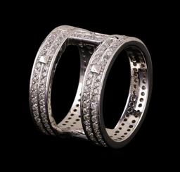 14KT White Gold 0.42 ctw Diamond Ring