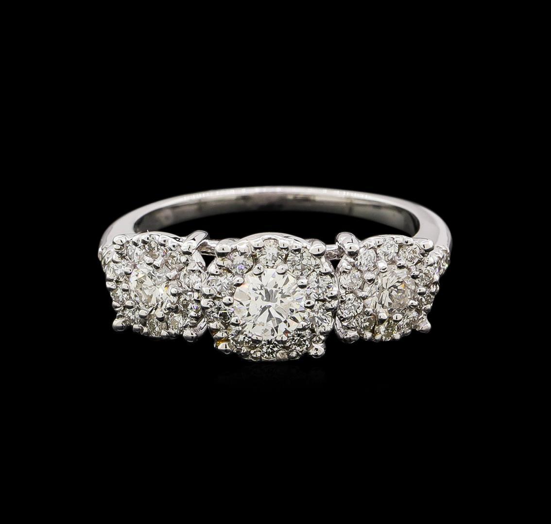 14KT White Gold 1.05 ctw Diamond Ring