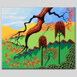 "Fall" Limited Edition Giclee on Canvas by Larissa Holt, Numbered and Signed. Th