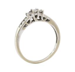 0.20 ctw Diamond Ring - 10KT White Gold