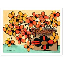 Avi Ben-Simhon, "Autumn" Limited Edition Serigraph, Numbered and Hand Signed wit