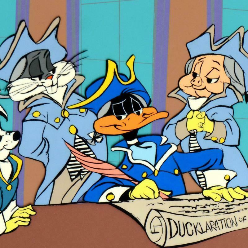 Chuck Jones (1912-2002), "Ducklaration of Independence" Limited Edition Animatio