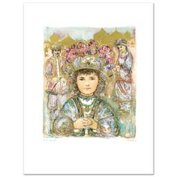 "Darya's Daughter" Limited Edition Lithograph by Edna Hibel (1917-2014), Numbere
