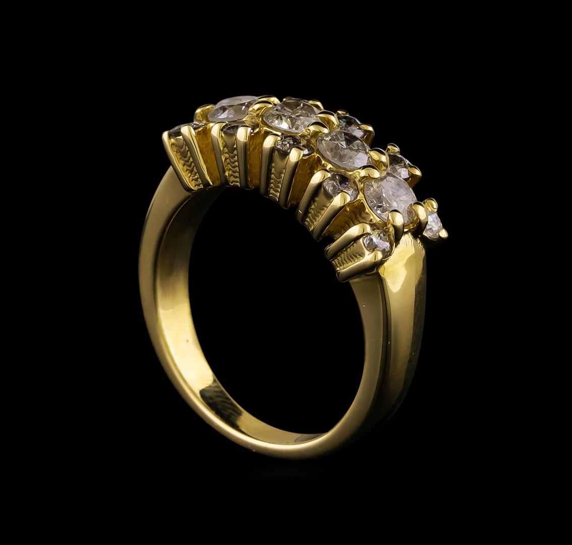 14KT Yellow Gold 0.97 ctw Diamond Ring