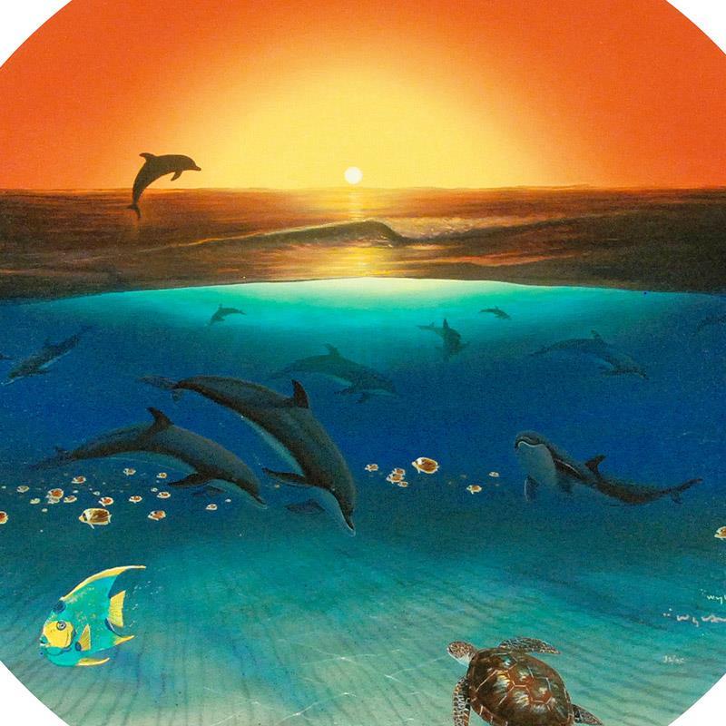 "Warmth of the Sea" Limited Edition Giclee on Canvas by renowned artist WYLAND,