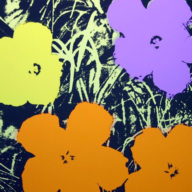 Andy Warhol "Flowers 11.67" Silk Screen Print from Sunday B Morning.