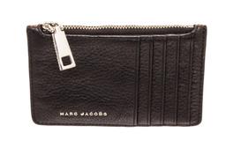 Marc Jacobs Black &amp; Brown Perry Zip Wallet