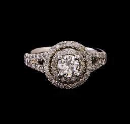 14KT White Gold 1.15 ctw Diamond Ring