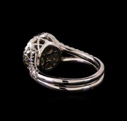 14KT White Gold 1.15 ctw Diamond Ring