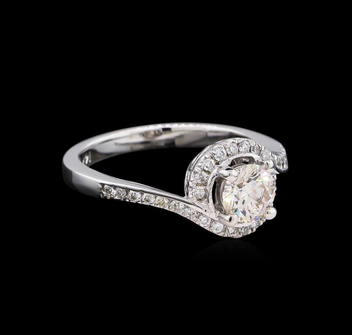 0.96 ctw Diamond Ring - 14KT White Gold