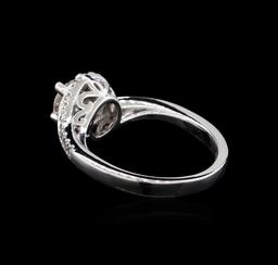 0.96 ctw Diamond Ring - 14KT White Gold