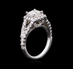 2.13 ctw Diamond Ring - 14KT White Gold