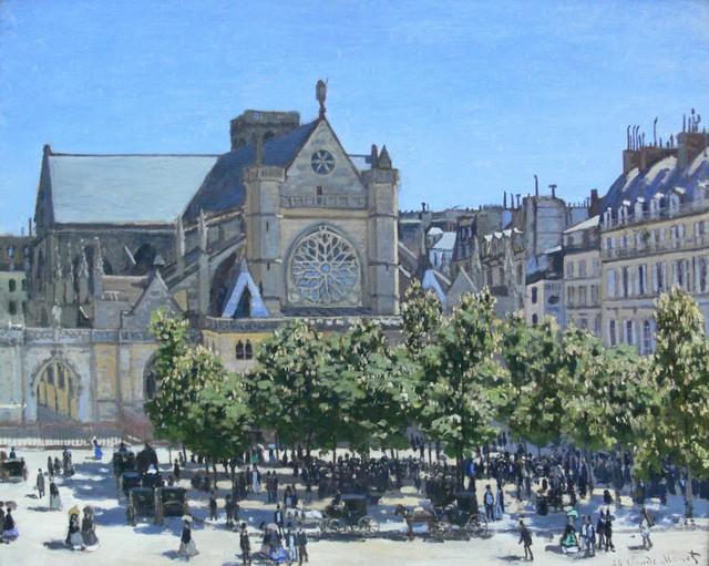 Claude Monet - Germain Auxerrois, Paris 1867