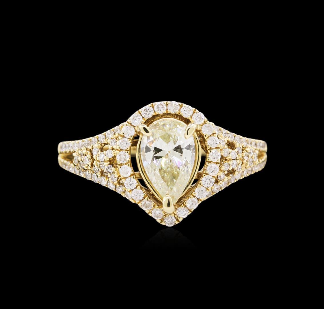 14KT Yellow Gold 1.78 ctw Diamond Unity Ring