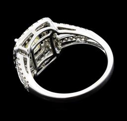 1.59 ctw Diamond Ring - 14KT White Gold