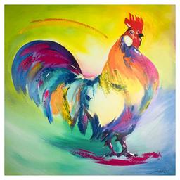 Mr of the Chicken Yard by Gockel, Alfred Alexander