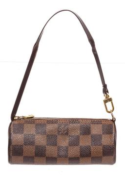 Louis Vuitton Brown Damier Canvas Mini Papillon Shoulder Bag