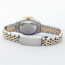 Ladies 26MM Datejust Black Diamond Oyster Perpetual 2T and SS