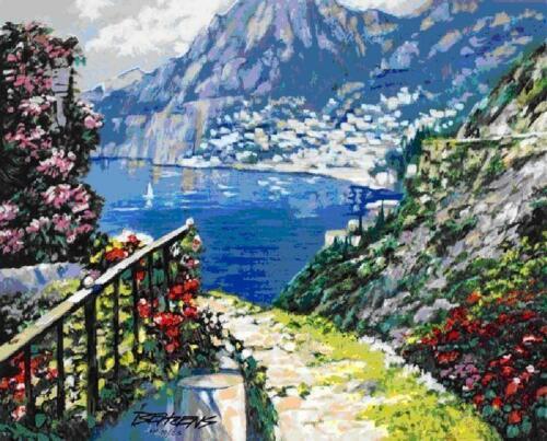 Howard Behrens "Road to Positano"