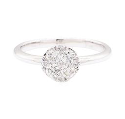 0.50 ctw Diamond Ring - 14KT White Gold